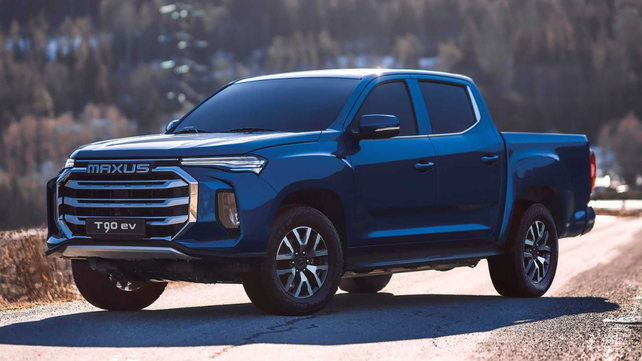 La Maxus T90 EV es laprimer pickup 100% eléctrica en ser comercializada en Argentina.