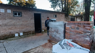 Las obras en el Refugio Sol de Noche, ahora ubicado en Beruti al 2300.&nbsp;