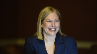 Gisela Scaglia, cabeza de lista de candidatos a diputado nacional de Provincias Unidas.