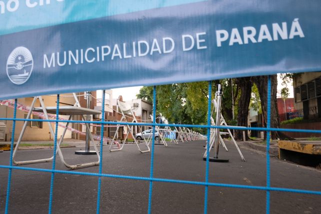 El municipio realizó un operativo en una zona bancaria