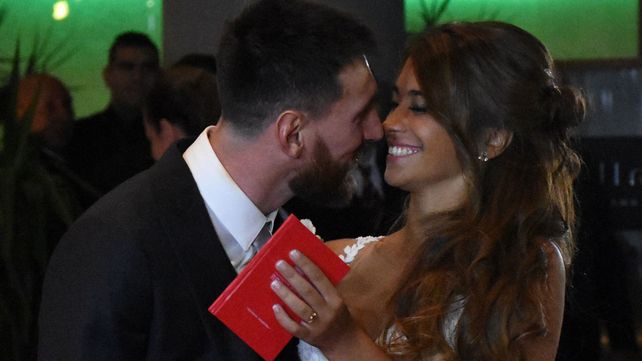 Messi y Antonela Roccuzzo ya son marido y mujer