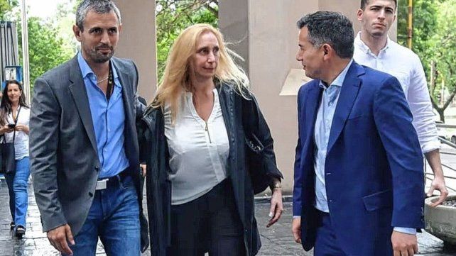 Karina Milei junto al presidente de la Cámara de Diputados Karina Milei junto al presidente de la Cámara de Diputados