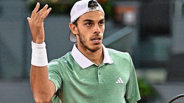 Cerúndolo perdió ante Fritz y quedó fuera del Masters 1000 de Madrid