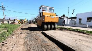 El Plan Integral de Bacheo avanza en barrio Transporte