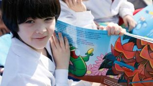Casi 450 mil chicos santafesinos participan hoy de una gran Maratón de Lectura