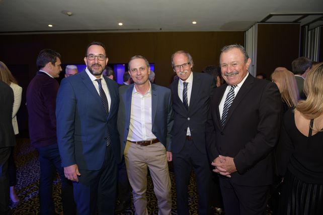 Sebastián Azerrad, José Adriani, Hernán Racciatti y Carlos Cristini