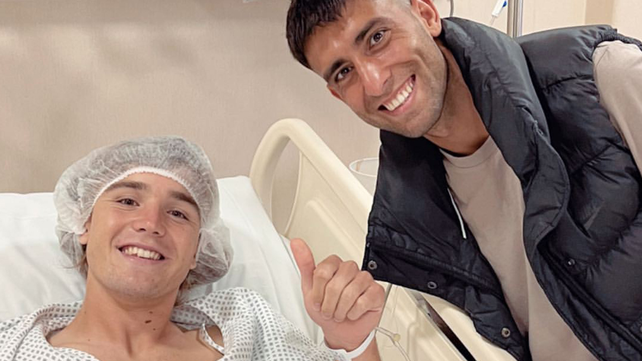 Pedro de la Vega fue operado con éxito de la rodilla derecha