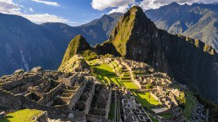 Imagen aérea del Machu Picchu, Perú.&nbsp;