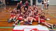 Asociación Rosarina de Básquet: las chicas de las formativas ya tienen sus primeros trofeos