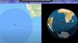 Seguí en vivo la llegada a la Tierra del cohete chino que está fuera de control