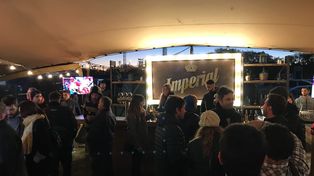 Los Pumas recibieron su recompensa en el Beer Garden de Cerveza Imperial