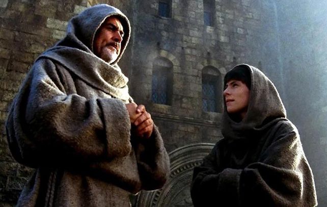 Protagonista. Sean Connery en el papel del monje Guillermo de Baskerville