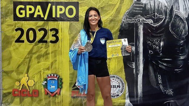 La deportista de Concordia se coronó campeona el pasado fin de semana en San Pablo