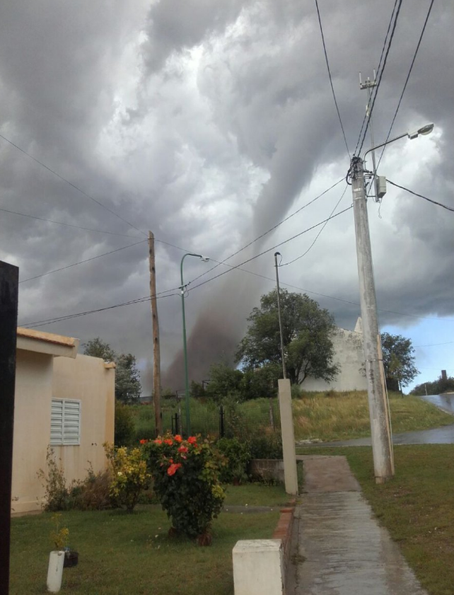 Un tornado azotó a San Luis