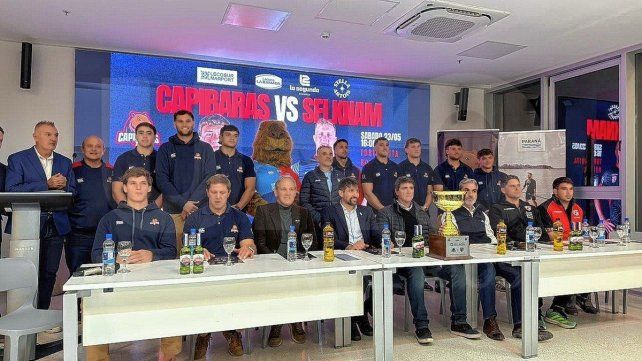 Paraná fue sede de la presentación del choque entre Capibaras XV y Selknam.