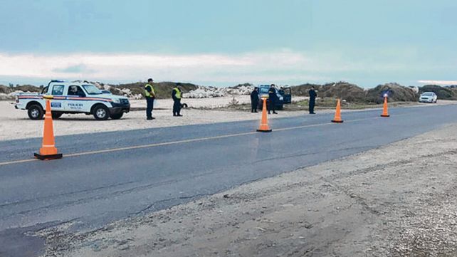 El escenario. Todo ocurrió en el cruce de Saujil y Chivilcoy.