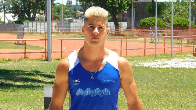 El santafesino Leonel Carrizo finalizó tercero en la prueba de 100m en el sur provincial.