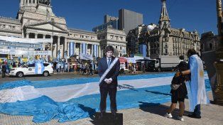 El color de la asunción de Javier Milei como presidente