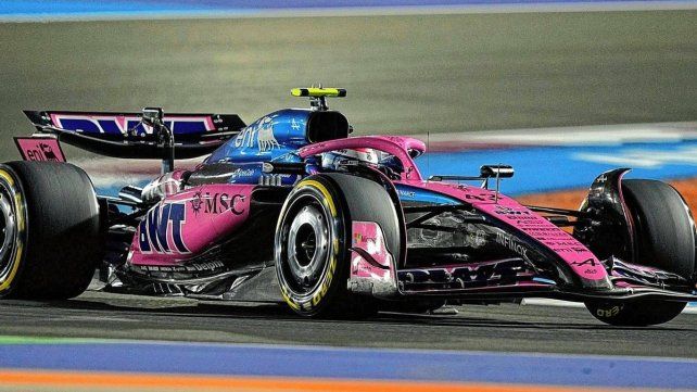 Colapinto largará último en el Gran Premio de Qatar.