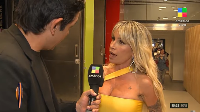 Florencia Peña para el móvil de Intrusos - 15/9/2022