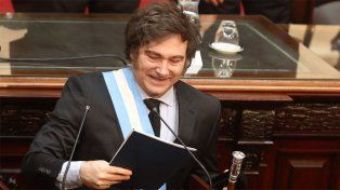 El presidente Javier Milei.&nbsp;