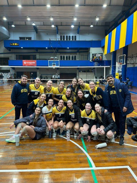 La victoria fue azul y amarillo. GER dio la nota el último fin de semana al vencer en su cancha a Sonder