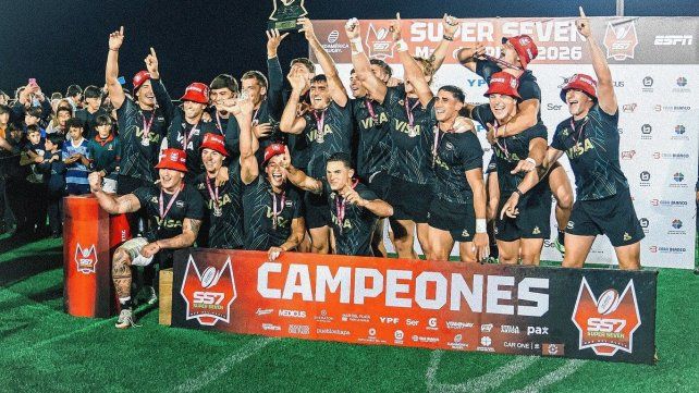 Argentina 7 dominó y se quedó con el Súper Seven de Mar del Plata.