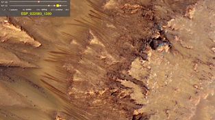 La NASA confirma la existencia de que hay agua líquida en Marte