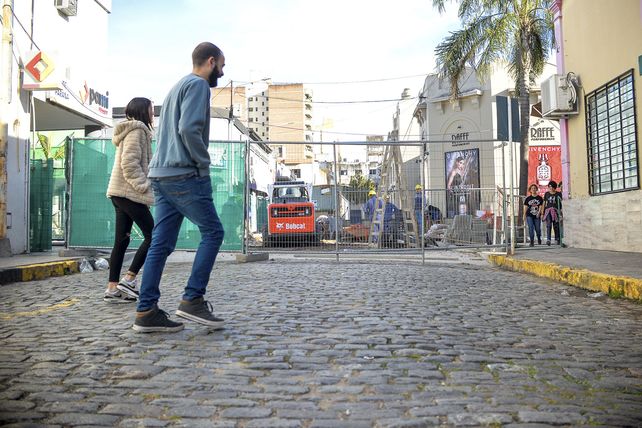 Las dos cuadras de calle Chile siempre tiene mucho movimiento.&nbsp;