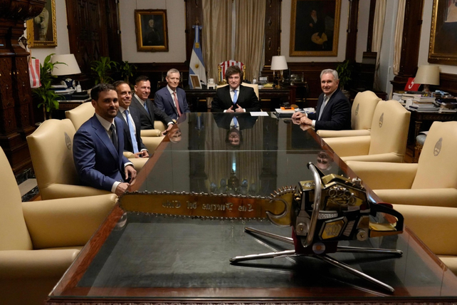 El presidente Javier Milei