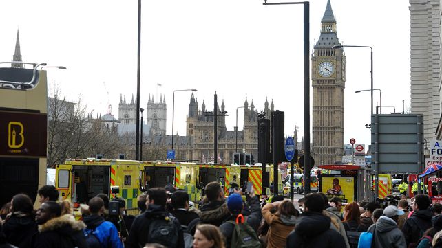 Las imágenes del atentado terrorista en Londres