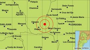 Un fuerte sismo afectó Córdoba y a tres provincias vecinas