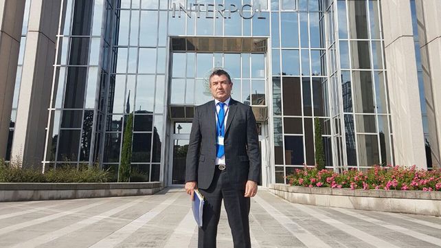 Evaluación mundial. Roncaglia participó de las deliberaciones de Interpol.