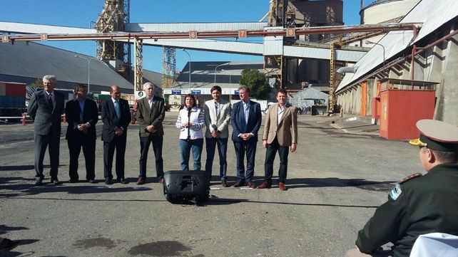 Bullrich junto autoridades nacionales y provinciales en la presentación del plan Cosecha Segura en San Lorenzo
