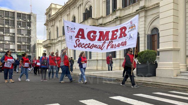 Agmer para en el marco de la medida convocada por Ctera en reclamo de paritarias