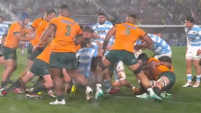 Los Pumas marcan try