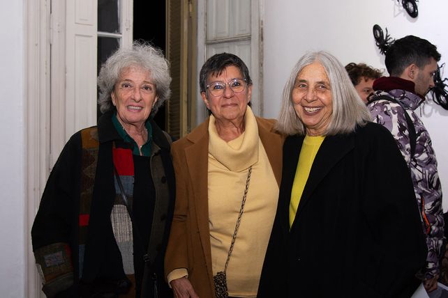 Mónica Recarte, Cristina Adela y Laura Soboleosky
