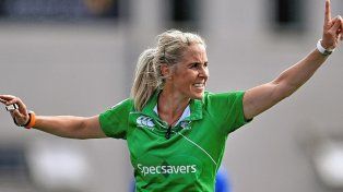 La irlandesa Joy Neville será la primera mujer en formar parte del plantel de árbitros de un Mundial masculino.