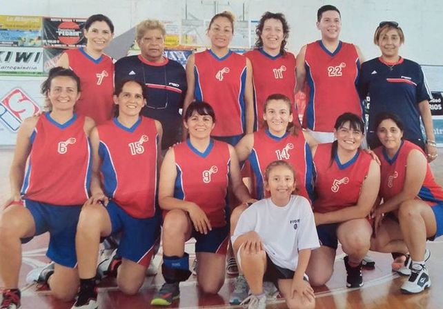 Las chicas de Córdoba presentes en Paraná.