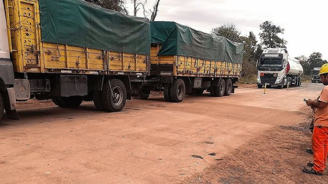 La circulación quedó habilitada nuevamente sobre la Ruta 34 a la altura de Ceres