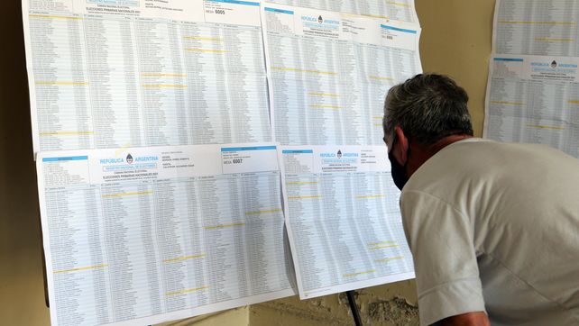El padrón electoral para el balotaje del domingo ya se puede consultar. Foto: Celina Mutti Lovera / La Capital.