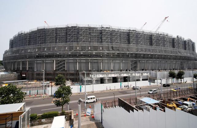 El nuevo estadio olímpico de Tokio está terminado