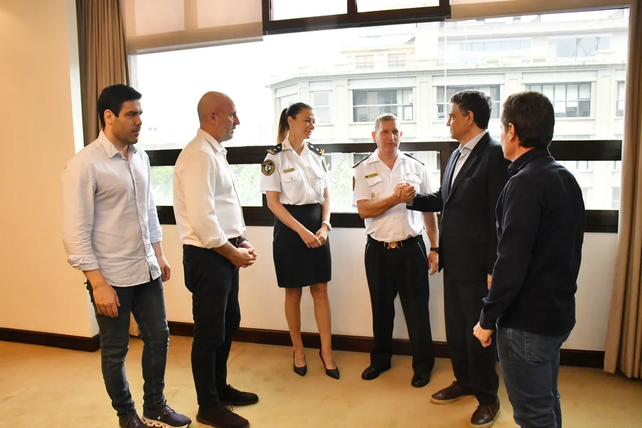 La nueva cúpula de la Policía de la Ciudad de Buenos Aires fue presentada este martes tras una masiva fuga de presos de una comisaría.