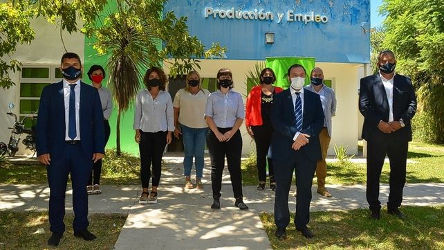 Uliambre recibió en Sauce Viejo a autoridades nacionales y provinciales del área de trabajo