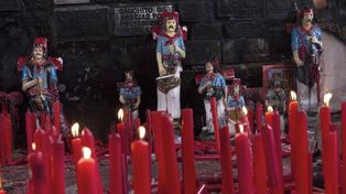 El doble crimen ocurrió frente al santuario del Gauchito Gil, en la ciudad correntina de Mercedes.