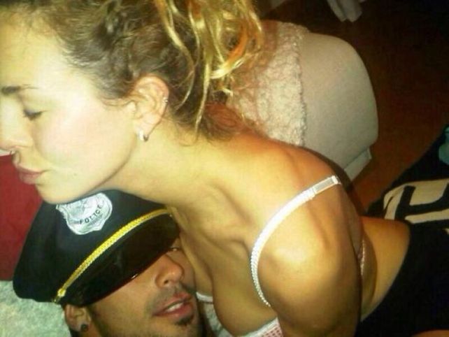 Se filtraron fotos hot de Pocho Lavezzi y su novia, Yanina Screpante