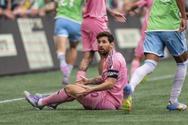 El Inter Miami de Messi cayó en la final y Seattle Sounders hizo historia en la Leagues Cup