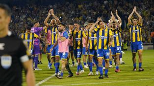 La última imagen de Rosario Central, ante Independiente en el Gigante. Ahora se viene Estudiantes.