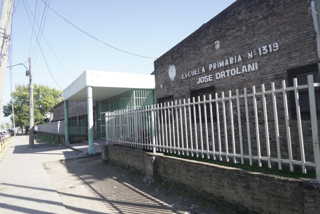 La Escuela José Ortolani. Las clases no se suspendieron