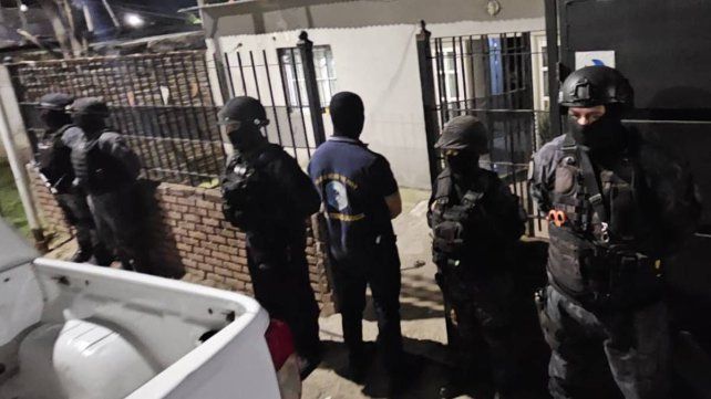 a Policía realizó un megaoperativo antidrogas con 46 allanamientos